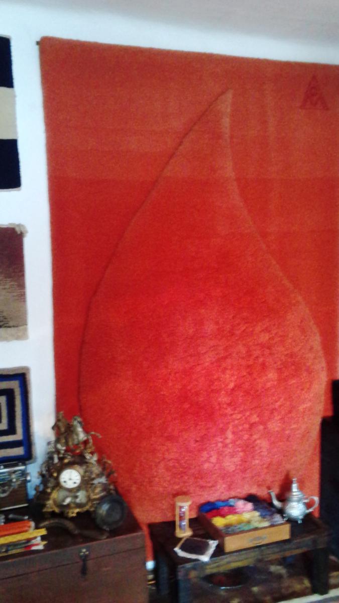 arte covoare tapiserie lacrima rosie relief (3)